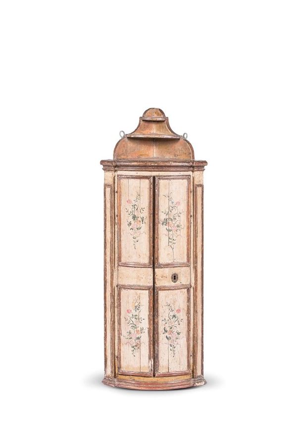 Cantonale pensile in legno lac