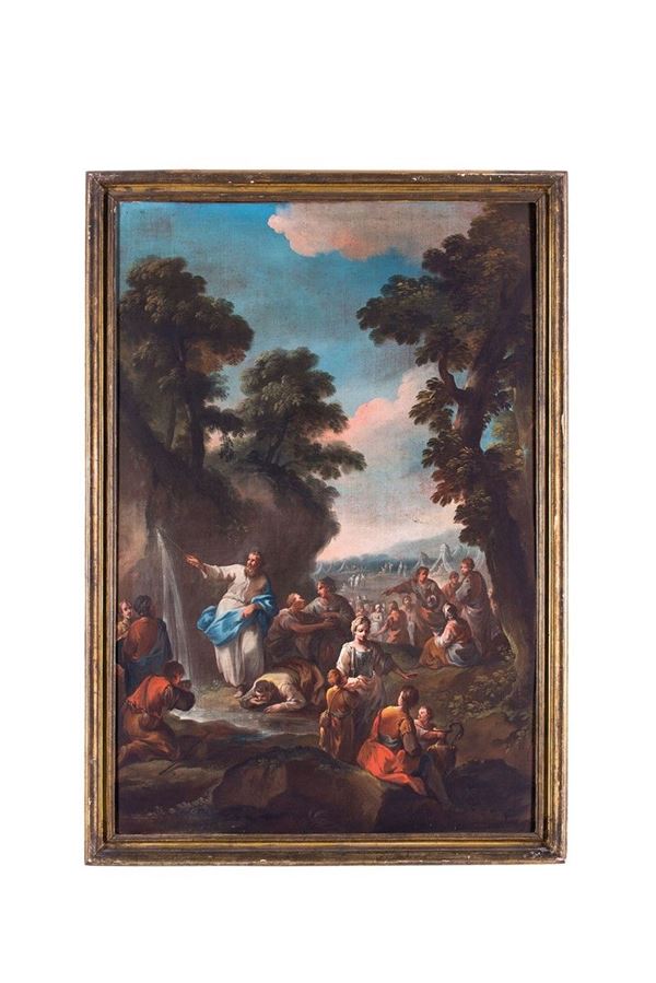 Francesco Antoniani - Mos&#232; fa scaturire l&#39;acqua dall