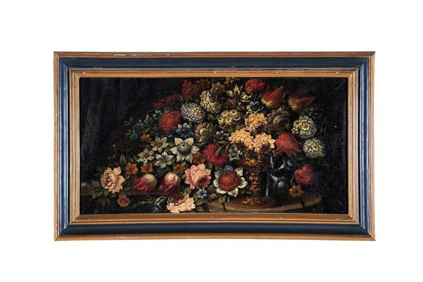 Laura Bernasconi detta Dei Fiori : Nature morte con fiori
Due ol  - Asta Antiquariato - Incanto Casa d'Aste e Galleria