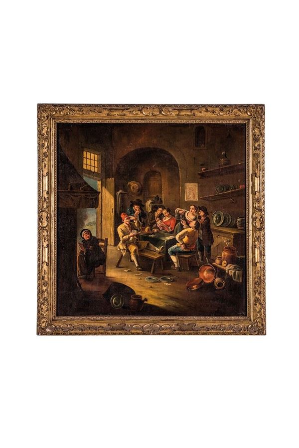 Pittore piemontese della fine   - Auction Antiquariato - Incanto Casa d'Aste e Galleria