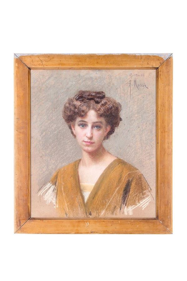 Alberto Rossi - Ritratto di signora
Pastello 
