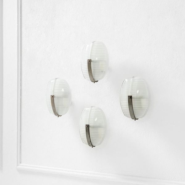 Vico Magistretti - Quattro lampade da parete mod.