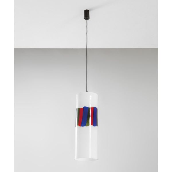 Vistosi : Lampada a sospensione
Vetro l  - Auction Design first - Incanto Casa d'Aste e Galleria