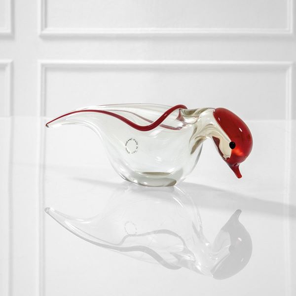 Toni Zuccheri : Scultura Occhione
Vetro incol  - Asta Design first - Incanto Casa d'Aste e Galleria