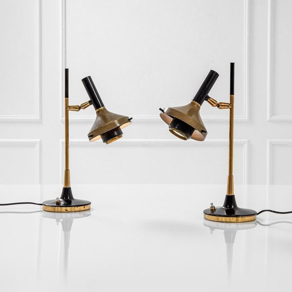 Oscar Torlasco : Coppia di lampade da tavolo
O  - Asta Design first - Incanto Casa d'Aste e Galleria