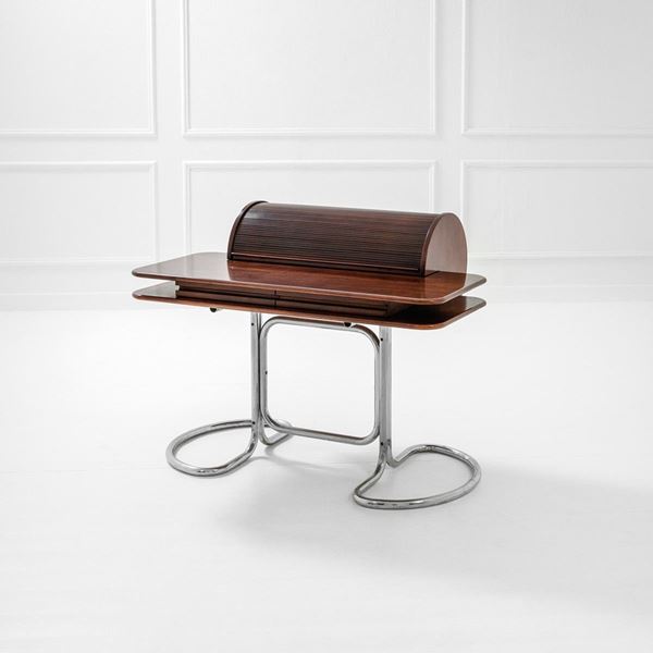Giotto Stoppino : Scrivania con vano contenitore  - Asta Design first - Incanto Casa d'Aste e Galleria