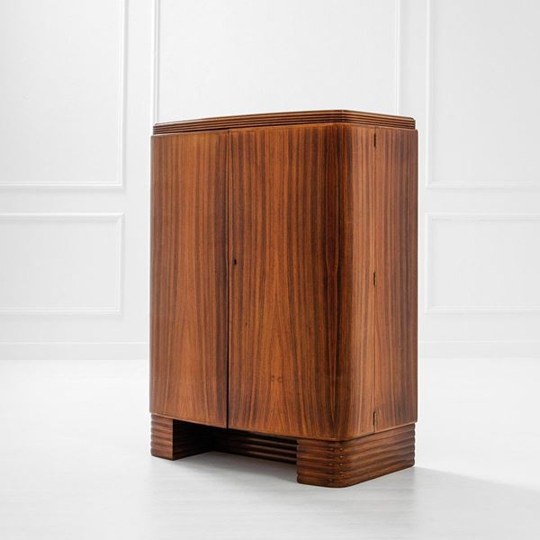 Fontana Arte (attr.) - Mobile bar
Legno, cristallo s