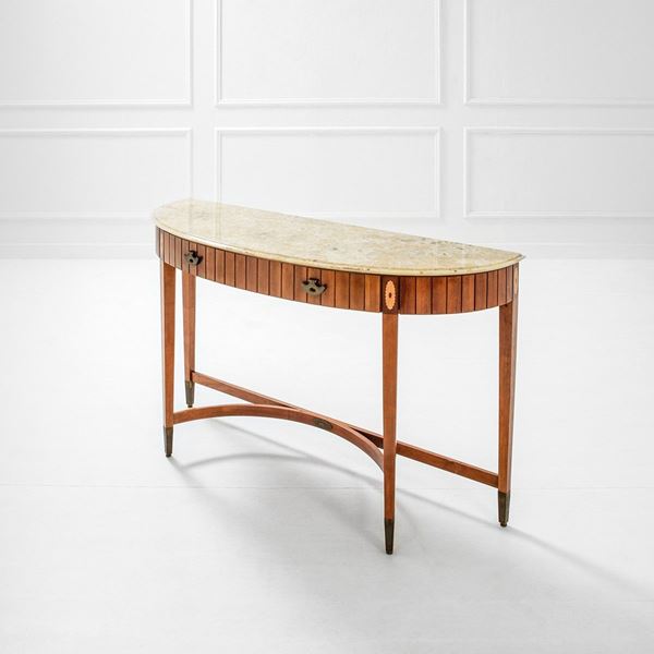 Paolo Buffa - Console
Legno, ottone, onice.