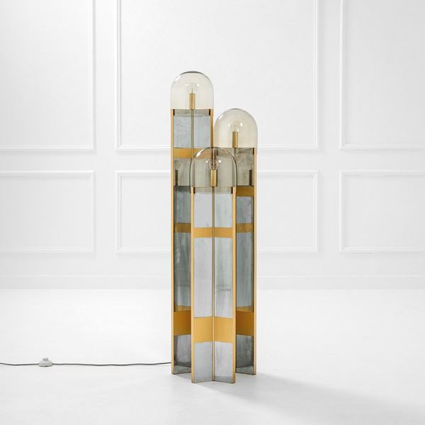 Sciolari : Lampada da terra
Acciaio, all  - Asta Design first - Incanto Casa d'Aste e Galleria
