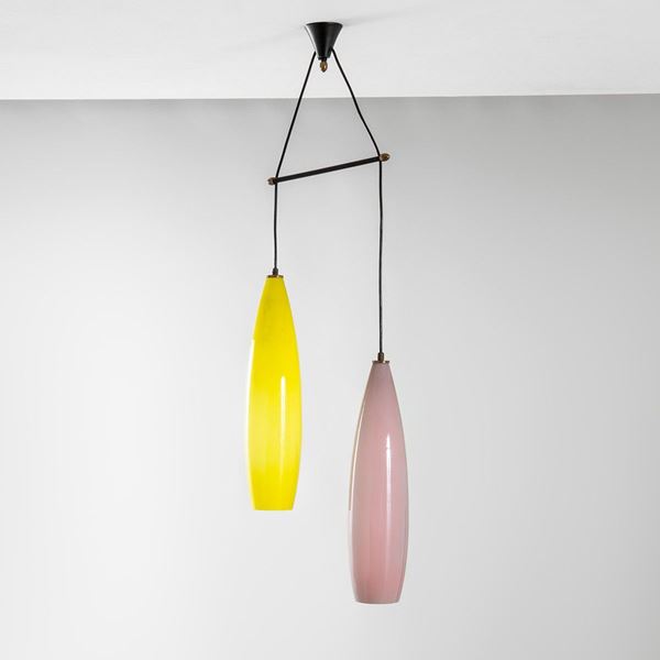 Vistosi : Lampada a sospensione
Vetro c  - Asta Design first - Incanto Casa d'Aste e Galleria