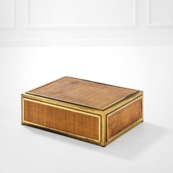 Tavolino
Ottone, tessuto di g  - Auction Design first - Incanto Casa d'Aste e Galleria