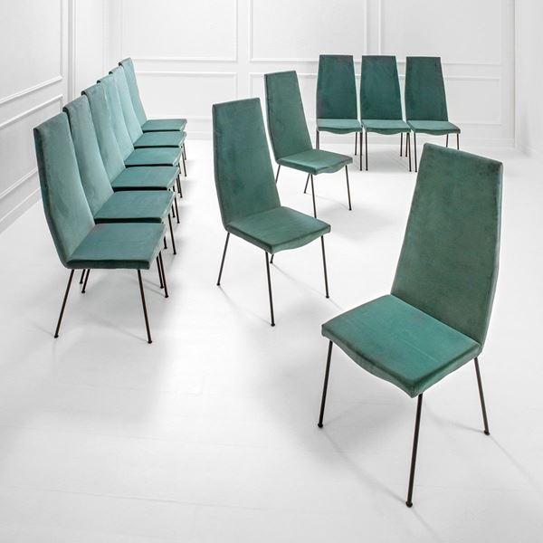 Arflex : Dodici sedie
Tondino di ferro  - Asta Design first - Incanto Casa d'Aste e Galleria