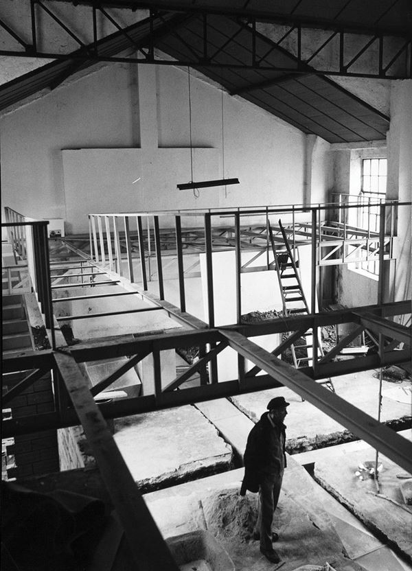 Salvatore Licitra : Vincenzo Agnetti, ritratto nel  - Asta Fotografia - Incanto Casa d'Aste e Galleria
