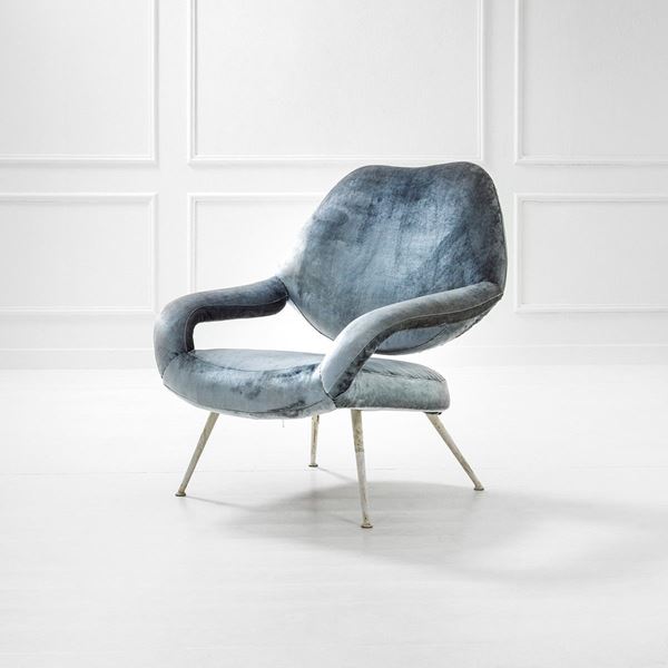 Gastone Rinaldi : Poltrona mod. DU55
Metallo la  - Auction Design first - Incanto Casa d'Aste e Galleria