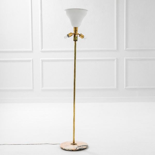 Giuseppe Ostuni : Lampada da terra
Ottone, meta  - Auction Design first - Incanto Casa d'Aste e Galleria