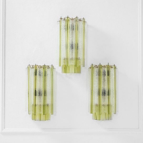 Tre lampade da parete
Vetro d  - Asta Design first - Incanto Casa d'Aste e Galleria