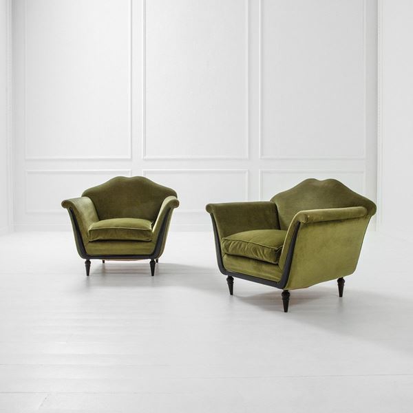Coppia di poltrone
Legno lacc  - Auction Design first - Incanto Casa d'Aste e Galleria