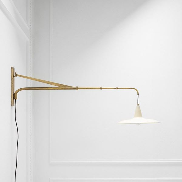 Grande lampada da parete esten  - Auction Design first - Incanto Casa d'Aste e Galleria