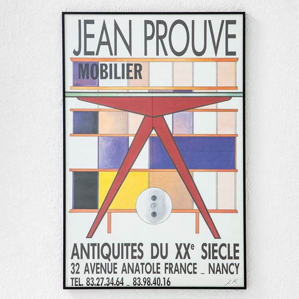 Serigrafia entro cornice Jean   - Asta Design first - Incanto Casa d'Aste e Galleria