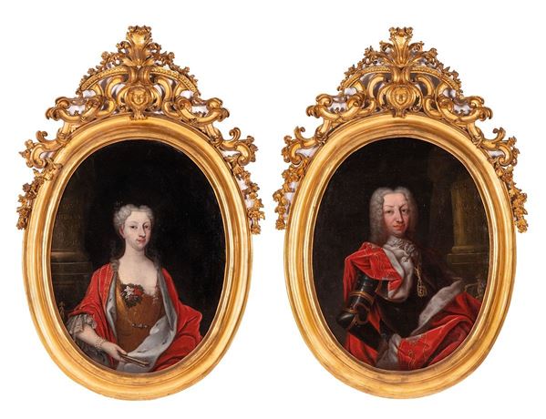 Scuola romana del XVIII secolo  - Auction Dipinti del XX secolo - Incanto Casa d'Aste e Galleria