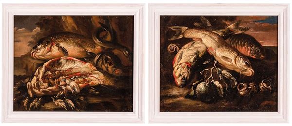 Scuola piemontese del XVII sec  - Asta Antiquariato, Pittura, Oggetti d'arte, Porcellana, Arte Moderna - Incanto Casa d'Aste e Galleria