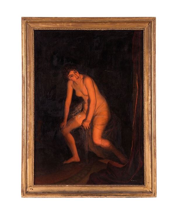 Andrea Marchisio : Paesaggio con figure
Olio su   - Auction Dipinti del XX secolo - Incanto Casa d'Aste e Galleria