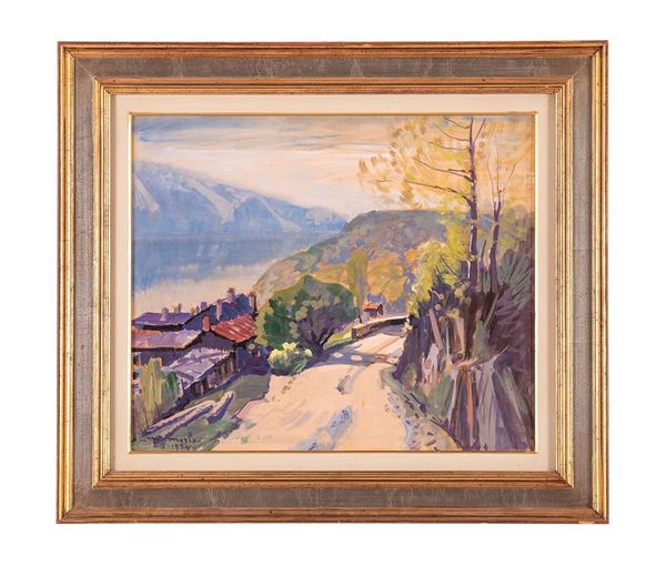 Mattino a Camogno
Olio su car