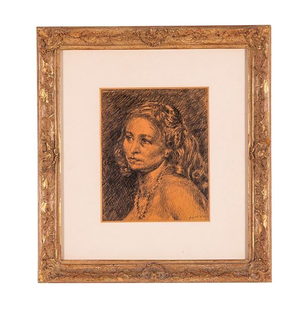 Giorgio De Chirico : Testa di donna
Acquerello su   - Auction Dipinti del XX secolo - Incanto Casa d'Aste e Galleria