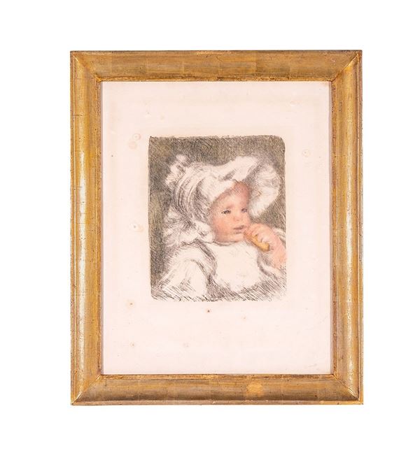 Pierre Auguste Renoir - L&#39;enfant au biscuit, 1899 (Jea