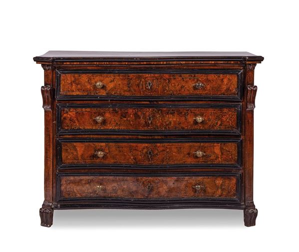 Doppio corpo in radica, fronte  - Asta Antiquariato, Pittura, Oggetti d'arte, Porcellana, Arte Moderna - Incanto Casa d'Aste e Galleria
