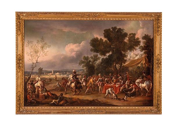 Pittore del XVII - XVIII secol  - Asta Antiquariato, Pittura, Oggetti d'arte, Porcellana, Arte Moderna - Incanto Casa d'Aste e Galleria