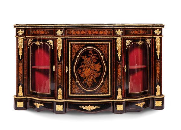 Coppia di credenzine a una por  - Asta Antiquariato, Pittura, Oggetti d'arte, Porcellana, Arte Moderna - Incanto Casa d'Aste e Galleria