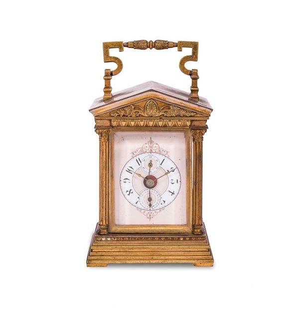 Orologio da appoggio in bronzo  - Auction Dipinti del XX secolo - Incanto Casa d'Aste e Galleria