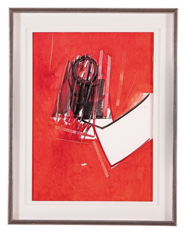Piero Ruggeri : Figura rossa
Olio su tela, fi  - Auction Dipinti del XX secolo - Incanto Casa d'Aste e Galleria