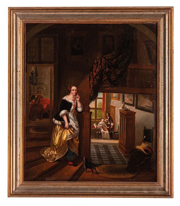 Pittore olandese del XVII seco