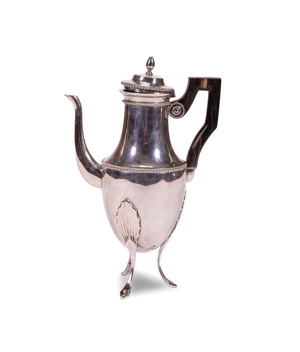 Grande cioccolattiera in argen  - Asta Antiquariato, Pittura, Oggetti d'arte, Porcellana, Arte Moderna - Incanto Casa d'Aste e Galleria