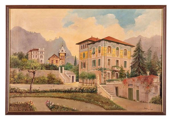 Pittore del XX secolo
Angolo   - Auction Dipinti del XX secolo - Incanto Casa d'Aste e Galleria