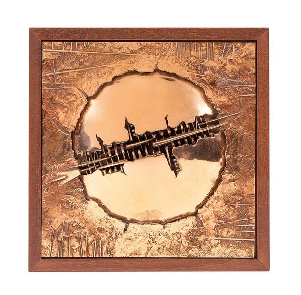 Arnaldo Pomodoro - Disco
Bronzo firmato e datato