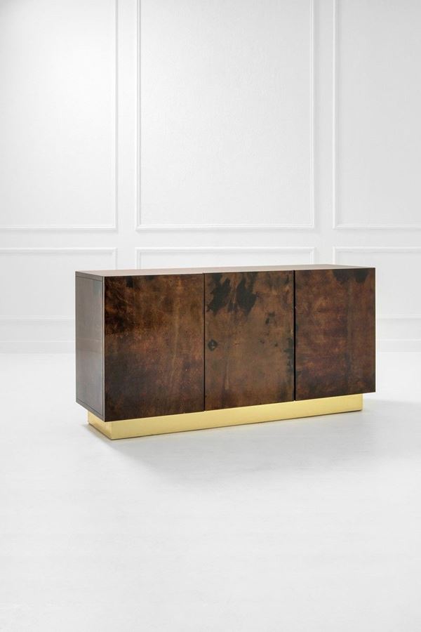 Aldo Tura : Mobile contenitore
Legno, per  - Auction Design, Winter Sale - Incanto Casa d'Aste e Galleria