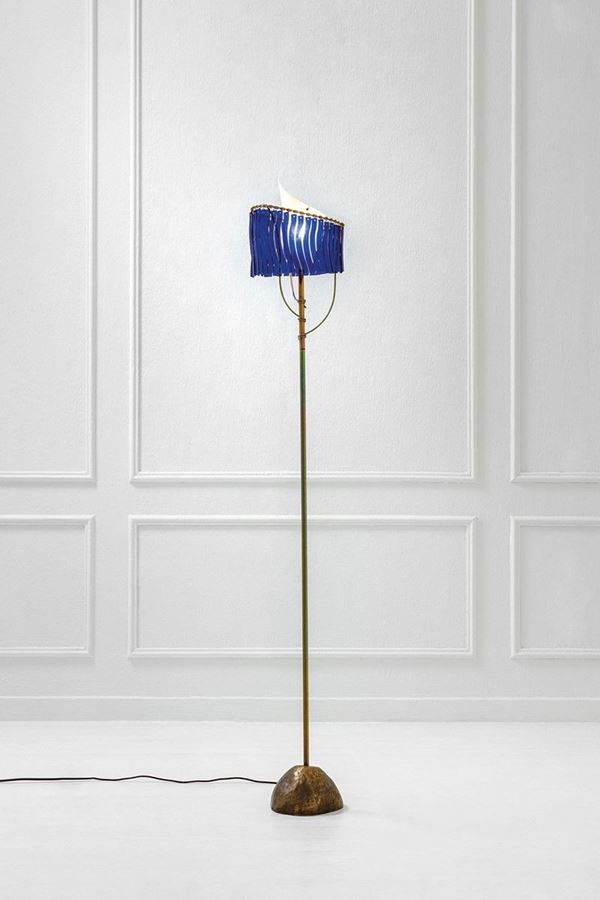 Toni Cordero : Lampada da terra mod. Priamo 
  - Auction Design, Winter Sale - Incanto Casa d'Aste e Galleria