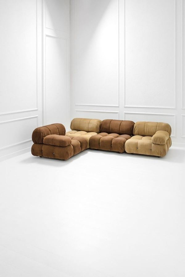 Mario Bellini : Divano modulare mod. Camaleond  - Asta Design, Winter Sale - Incanto Casa d'Aste e Galleria
