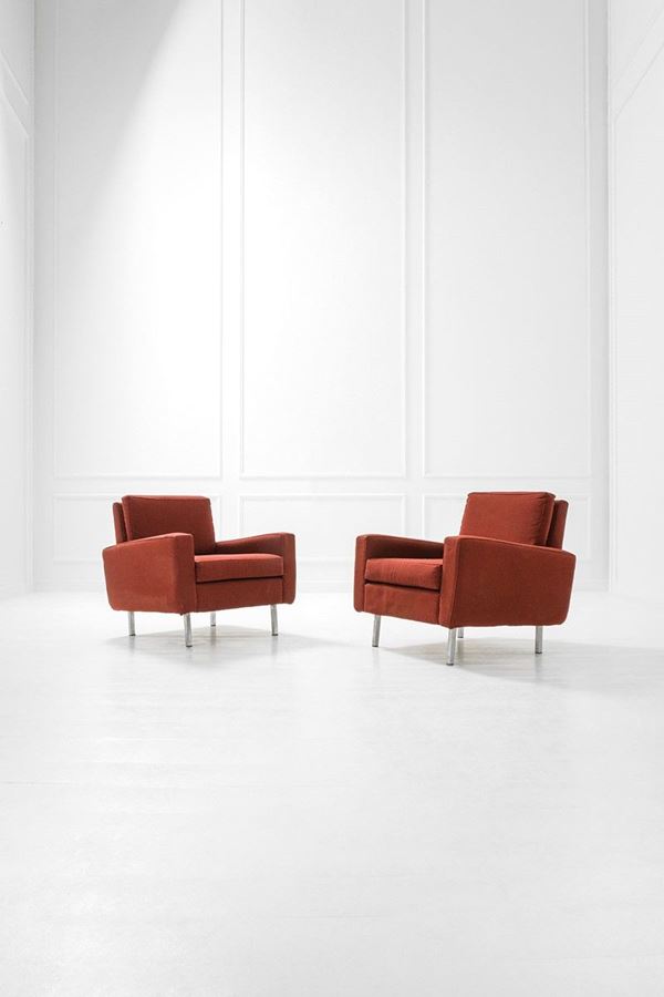 George Nelson : Coppia di poltrone
Legno, tes  - Asta Design, Winter Sale - Incanto Casa d'Aste e Galleria