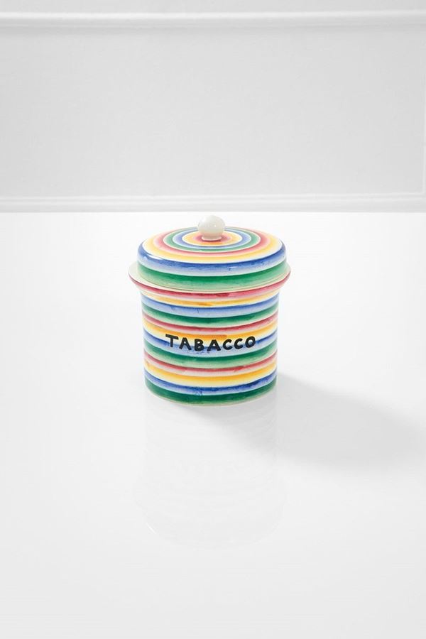 Gio Ponti - Tabacchiera
Ceramica policrom