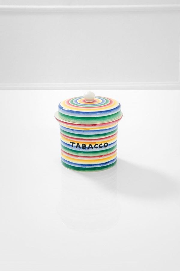 Gio Ponti - Tabacchiera
Ceramica policrom