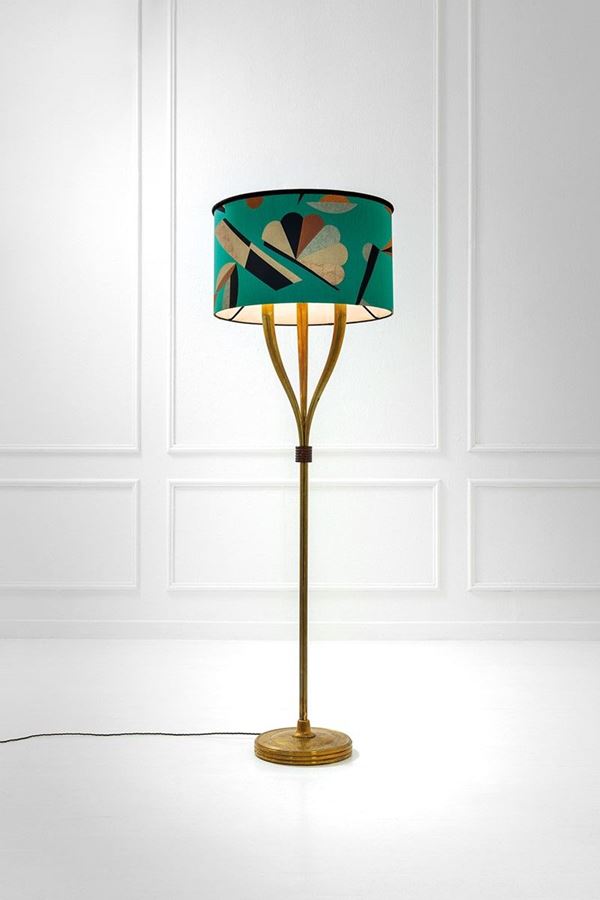 Lampada da terra
Ottone, legn  - Auction Design, Winter Sale - Incanto Casa d'Aste e Galleria