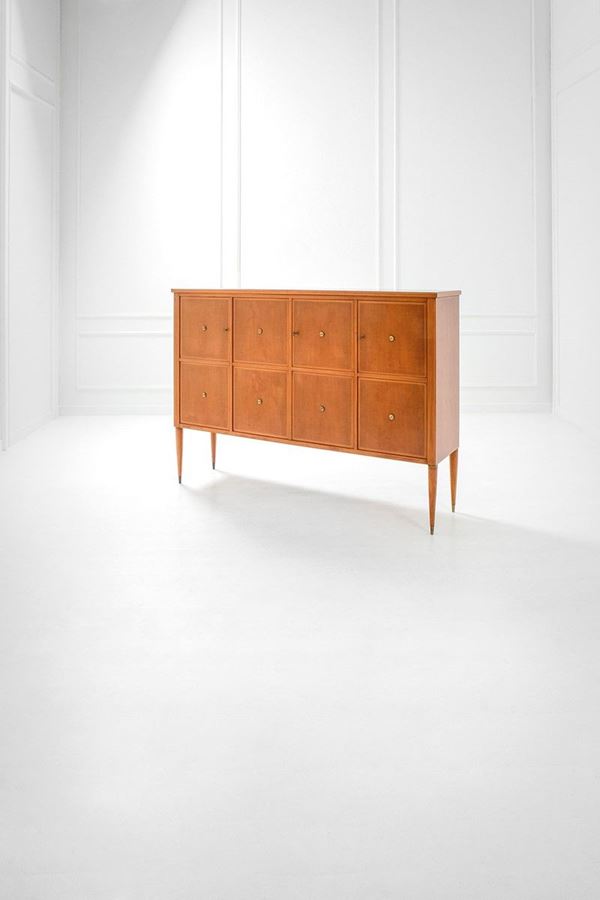 Paolo Buffa - Credenza alta
Legno, ottone.
