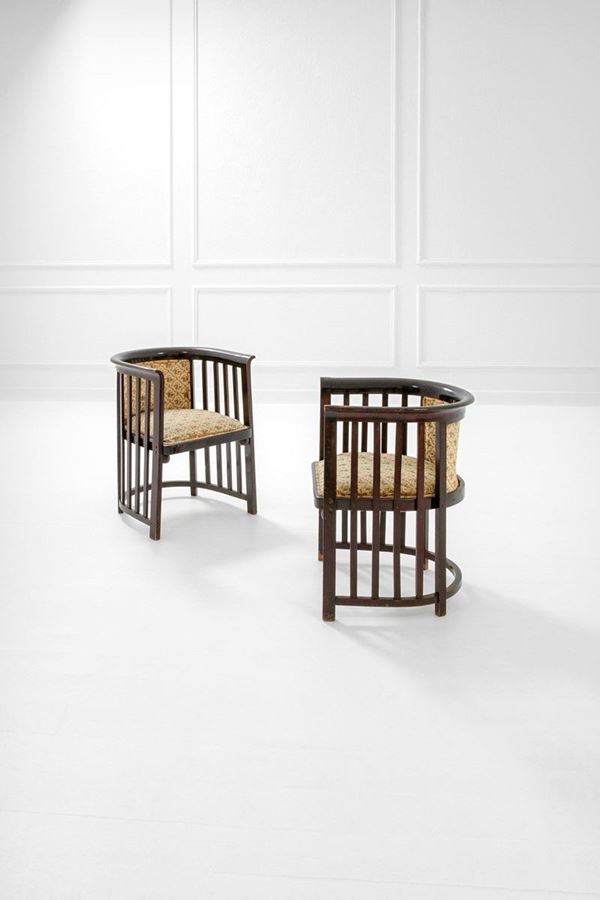 Josef Hoffmann - Divano e due poltrone mod. 423