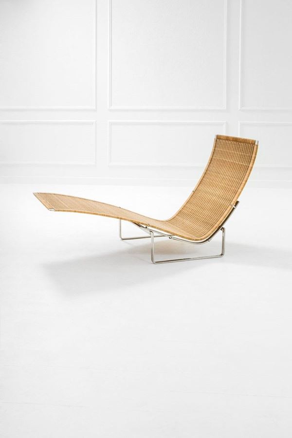 Poul Kjaerholm - Chaise longue mod. PK 24 Hammo