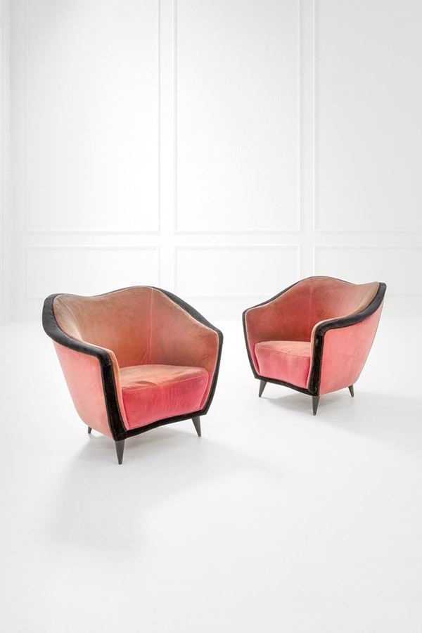 Casa e Giardino : Coppia di poltrone
Legno, tes  - Auction Design, Winter Sale - Incanto Casa d'Aste e Galleria