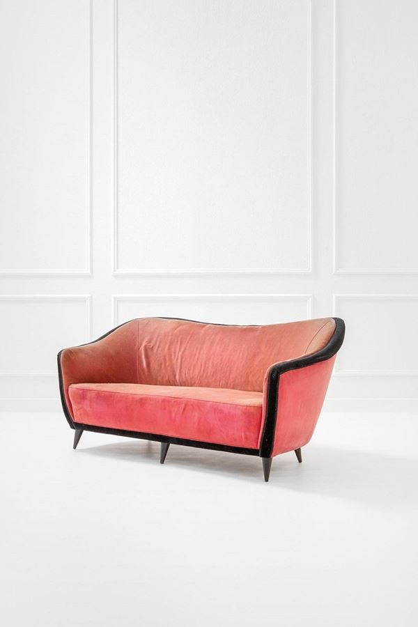 Casa e Giardino : Divano
Legno, tessuto.
Prod.  - Auction Design, Winter Sale - Incanto Casa d'Aste e Galleria